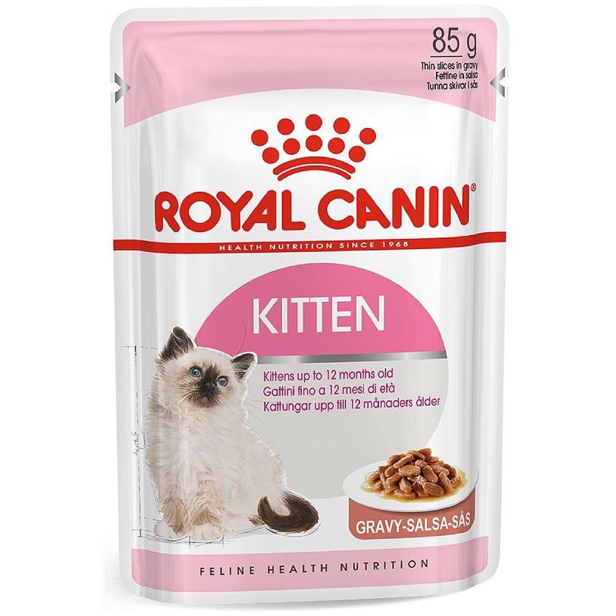 Royal Canin Kitten GRAVY Pouch Cat Food 85g x12
