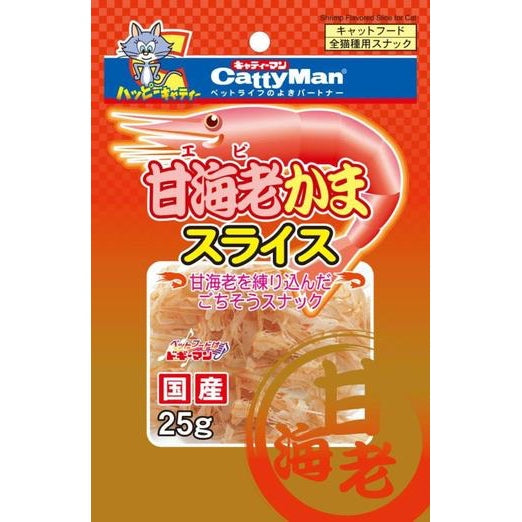 Cattyman Shrimp Slices Cat Treat 25g