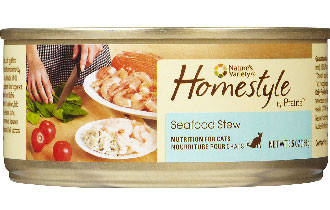 Nature's Variety Homestyle Seafood Stew Canned Cat Food 156g
