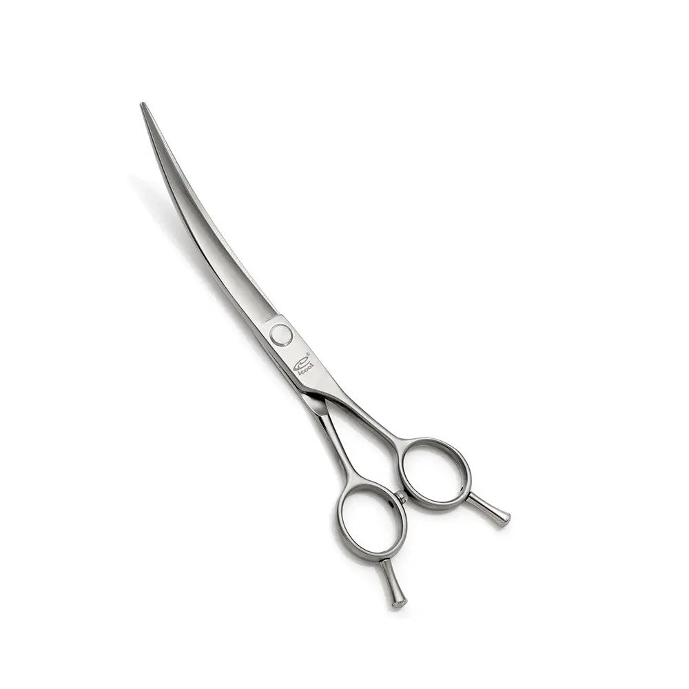 "Showdog Professional 8"" Curved Grooming Scissors for Dogs & Cats"